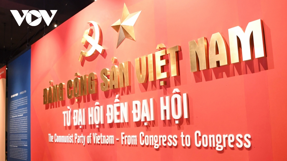 Documents featuring CPV and previous 12 Party Congresses on show
